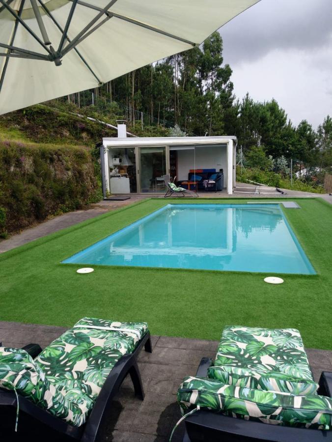 Casa Rocha Velha Con Terraza Y Piscina Particular Apartment Santiago de Compostela Exterior photo