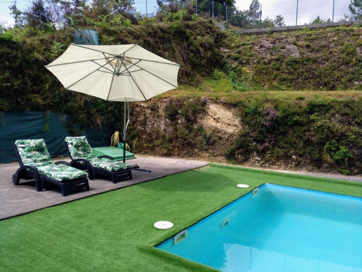 Casa Rocha Velha Con Terraza Y Piscina Particular Apartment Santiago de Compostela Exterior photo